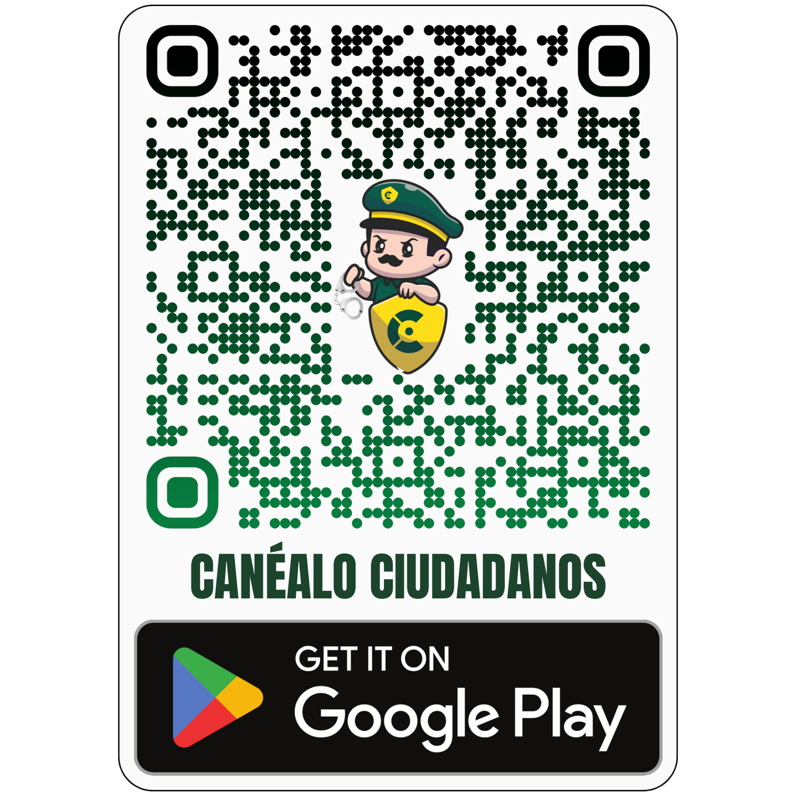 Código QR para descargar la app